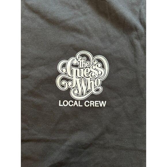 THE GUESS WHO - Local Crew T-shirt - Black - Sz. XL - Picture 2 of 4